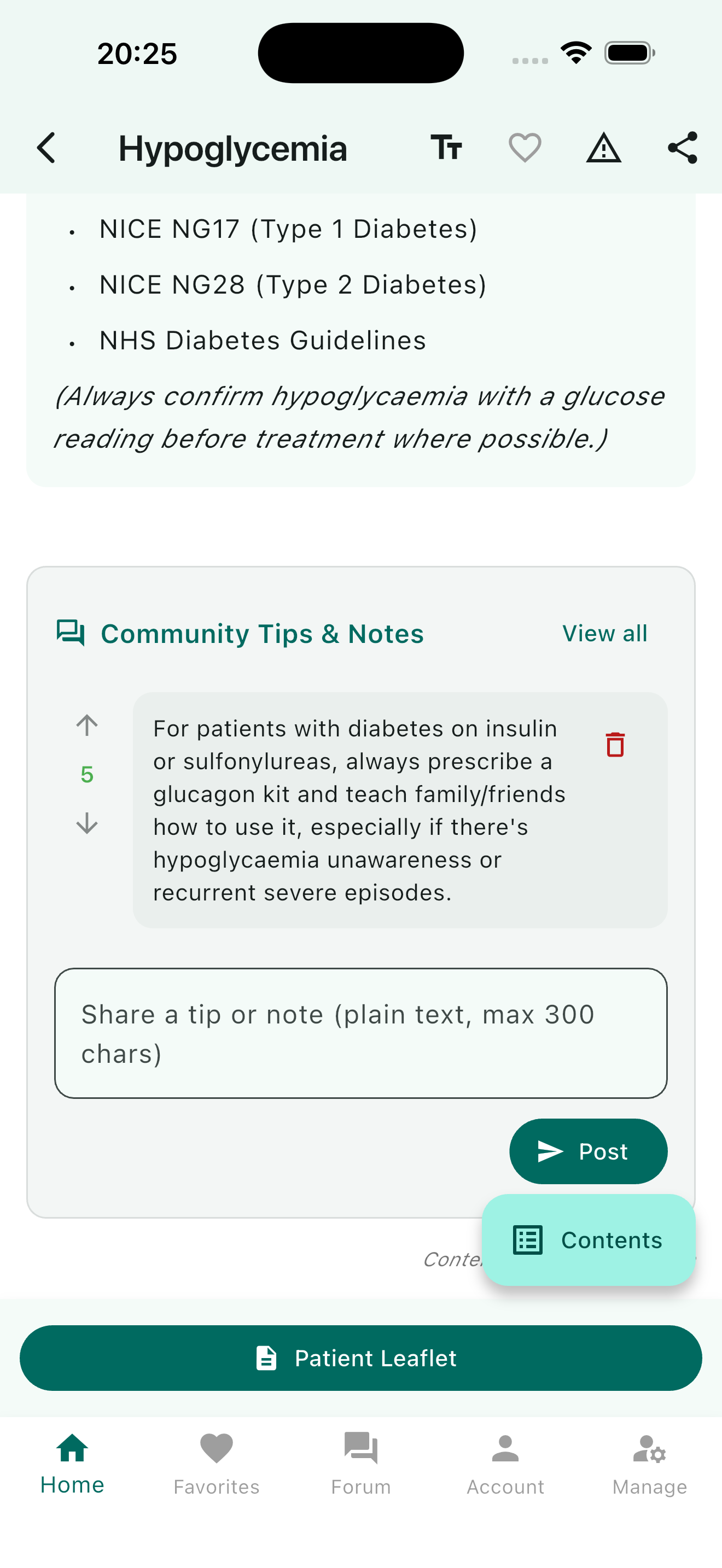Community tips on articles