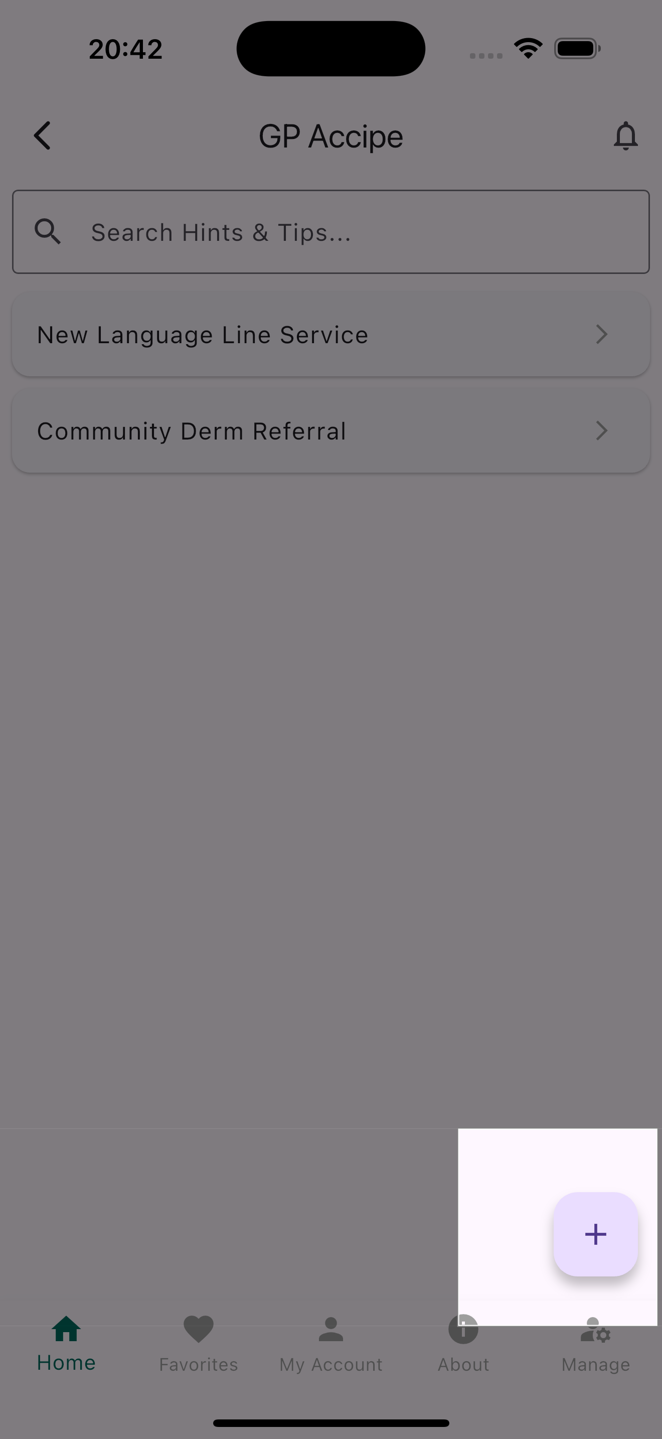 Add new referral tip