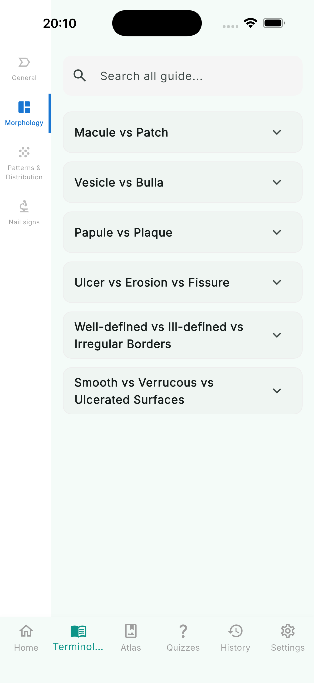 Terminology guide